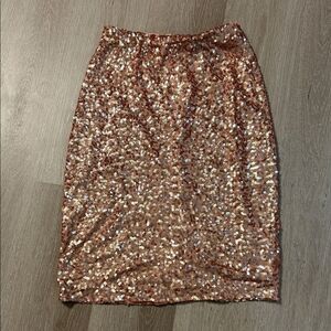 PrettyGuide Women's High Waist Sequin Pencil Skirt
